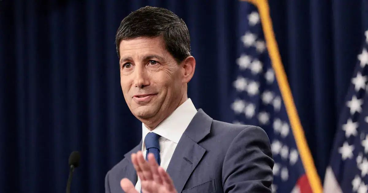 US Federal Reserve chair Kevin Warsh in Washington, DC, the US, on July 29 2026. Picture: Reuters/Evelyn Hockstein