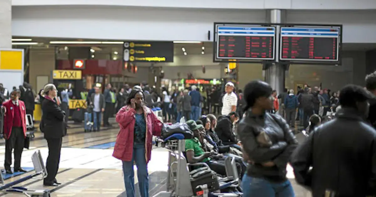 Fireblade aviation company wins court battle to open its own luxury international terminal at OR Tambo airport. Picture: THE TIMES