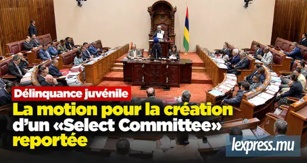 Mauritius: Motion for Juvenile Delinquency Committee Deferred