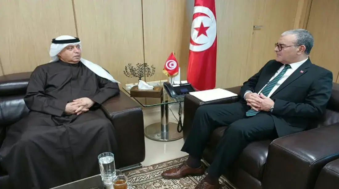 Tunisia's Economy Minister and Arab Investment and Agricultural Development Authority Head Discuss Partnership Opportunities