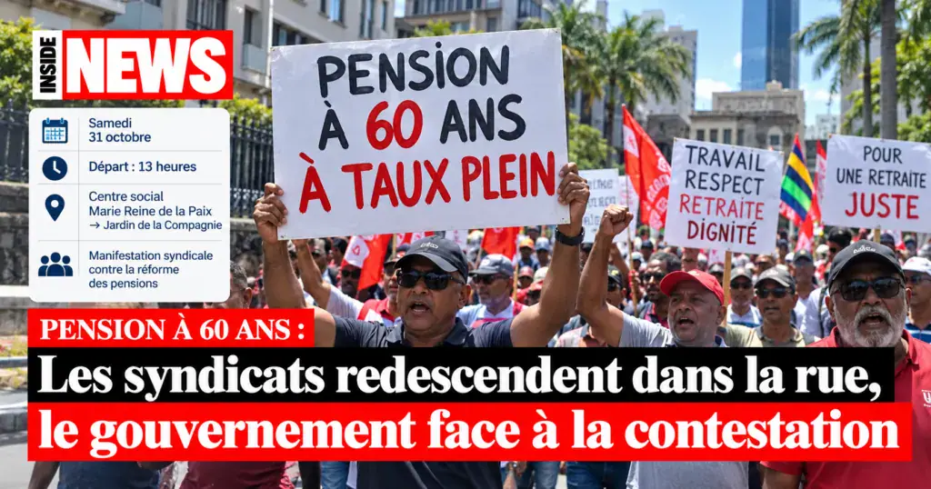 Mauritius Unions Protest Against Pension Reform