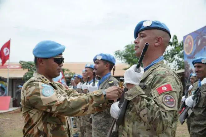 Tunisia's Helicopter Unit Honored with UN Medal in Central African Republic
