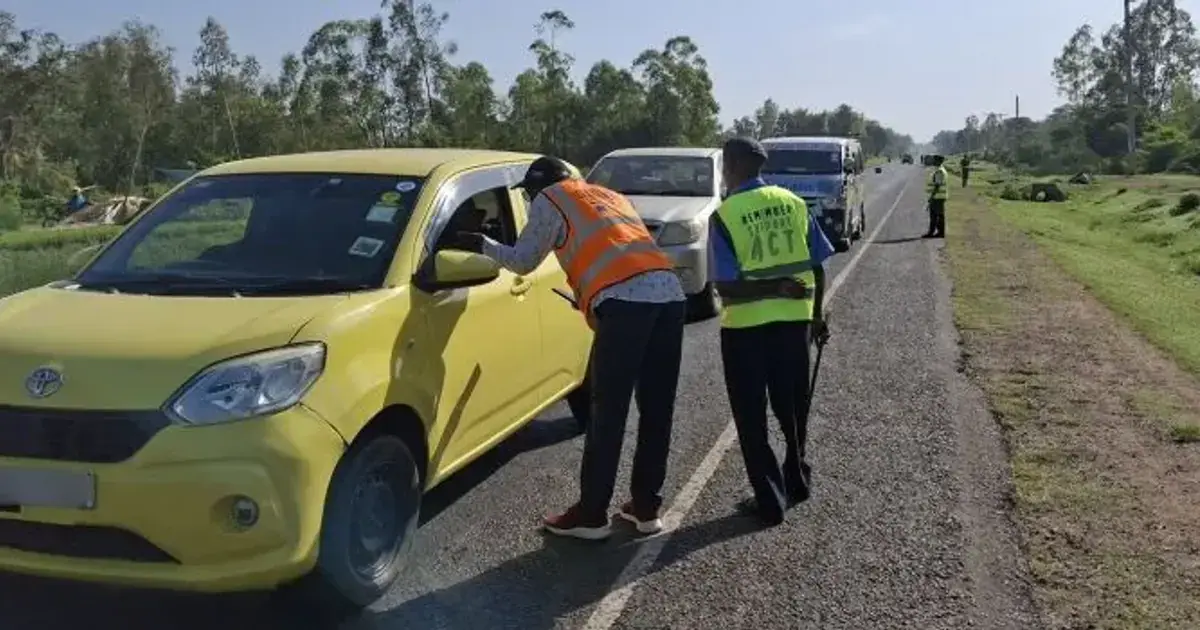 NTSA during a past crackdown
