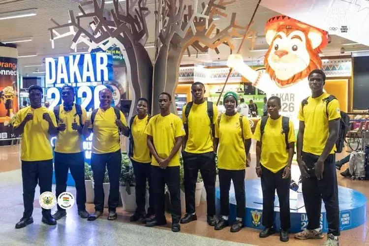 Team Ghana in Dakar as Africa Hosts Olympic Games for First Time