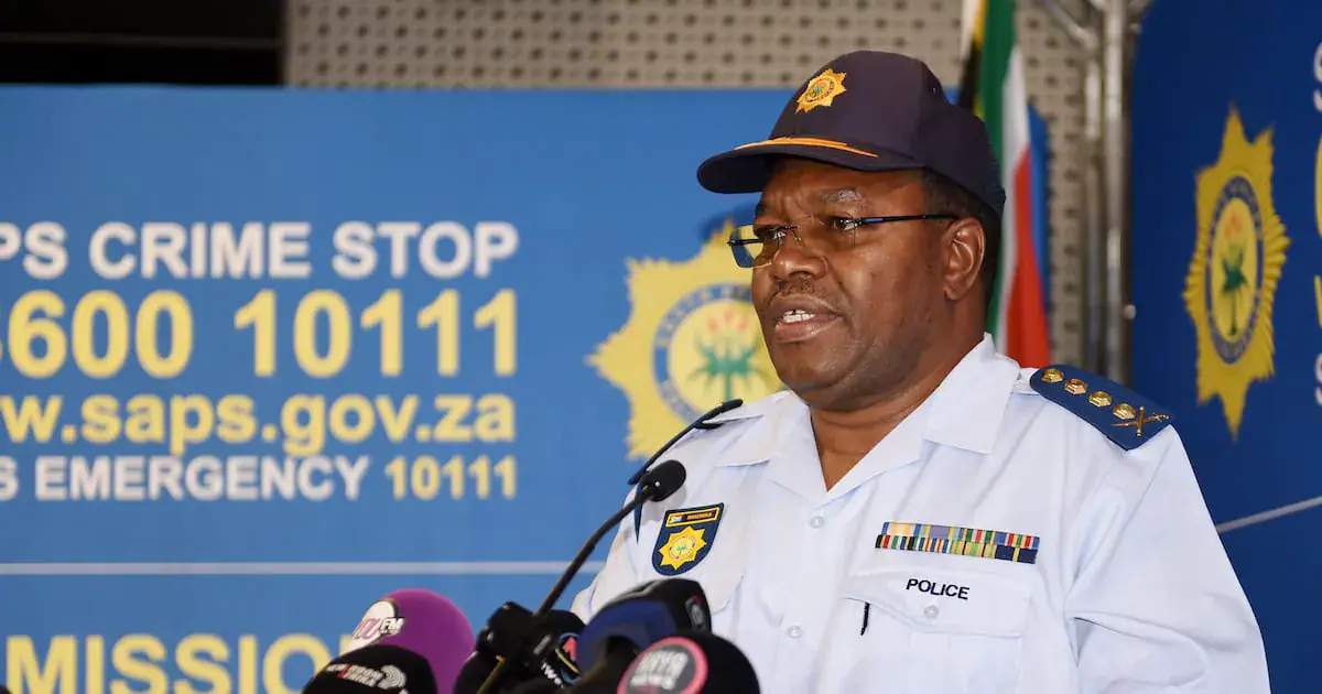 National police commissioner Gen Fannie Masemola says security measures are in place to ensure a peaceful election period next week. Picture: Freddy Mavunda
