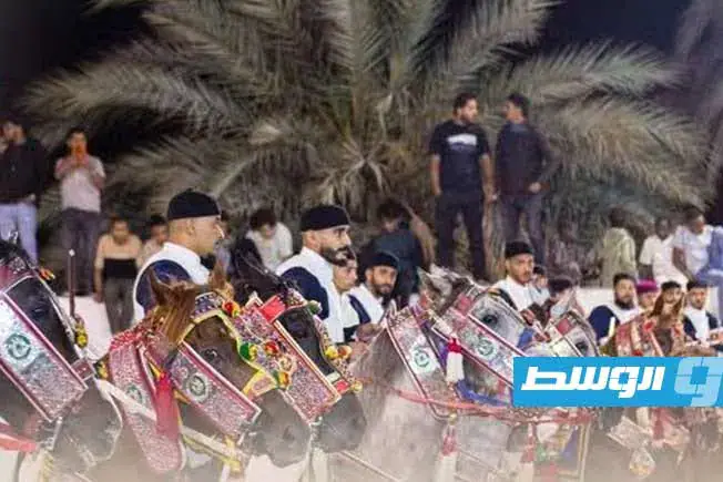 انطلاق مهرجان الفروسية الشعبية في هون