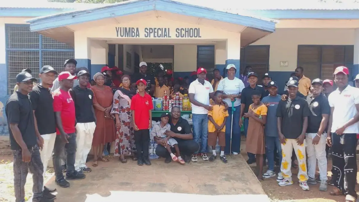Shekinah Glory Bakery donates to Yumba Special School in Tamale