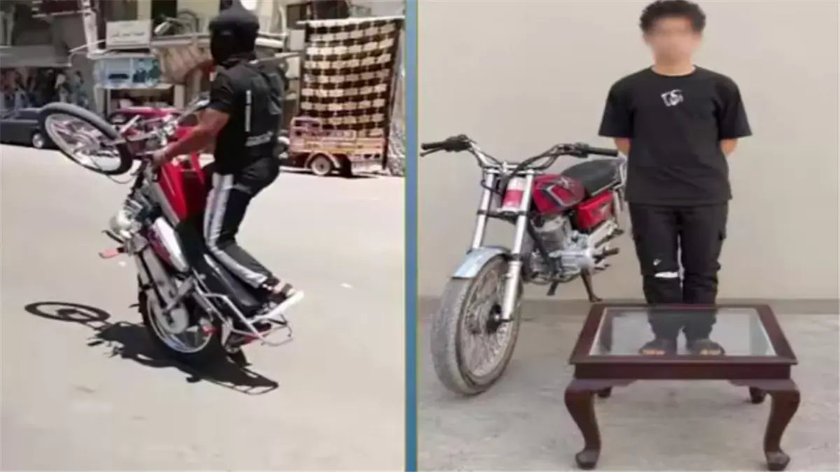 Egyptian Authorities Crack Down on Reckless Motorcyclist in Sharqia