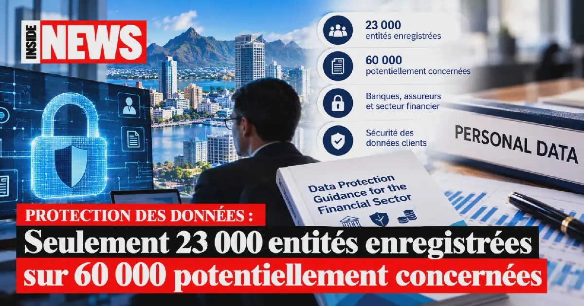 Only 23,000 Entities Registered for Data Protection in Mauritius