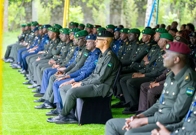 76 Rwandan Military Officers Complete Advanced Leadership Training
