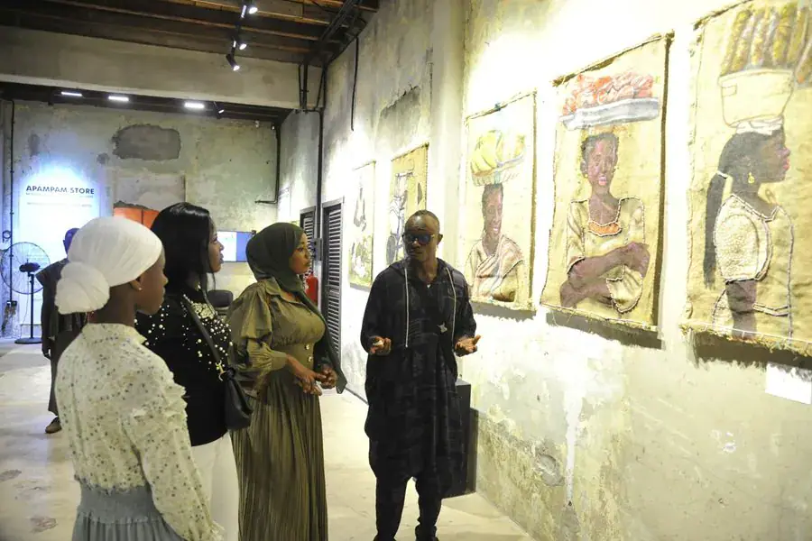 Artist turns street hawkers’ hustle into art
