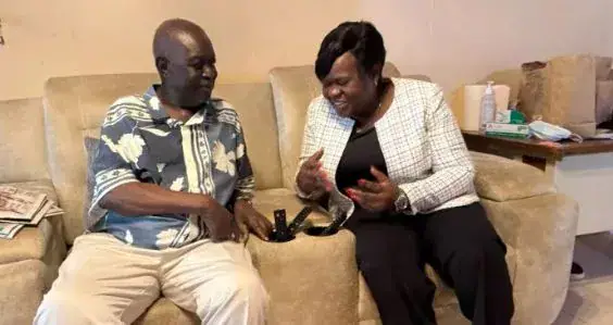 Gladys Wanga visits Oburu Odinga, says he's strong and in very high spirits