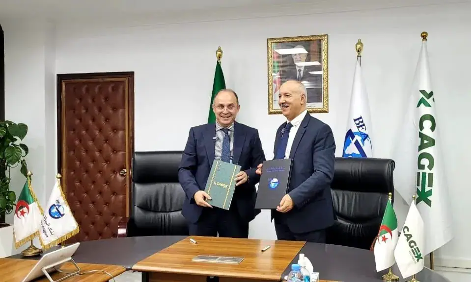 Algerian Export Insurance Firm and BEA Bank Sign Factoring Insurance Contract