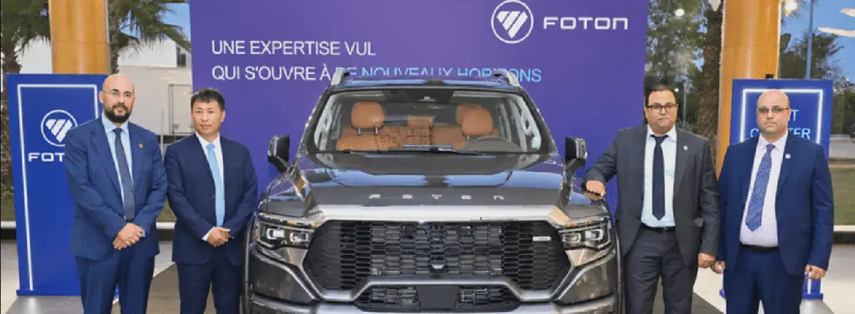 FOTON Inaugurates New Showroom in Casablanca, Launches TUNLAND Pick-up Range
