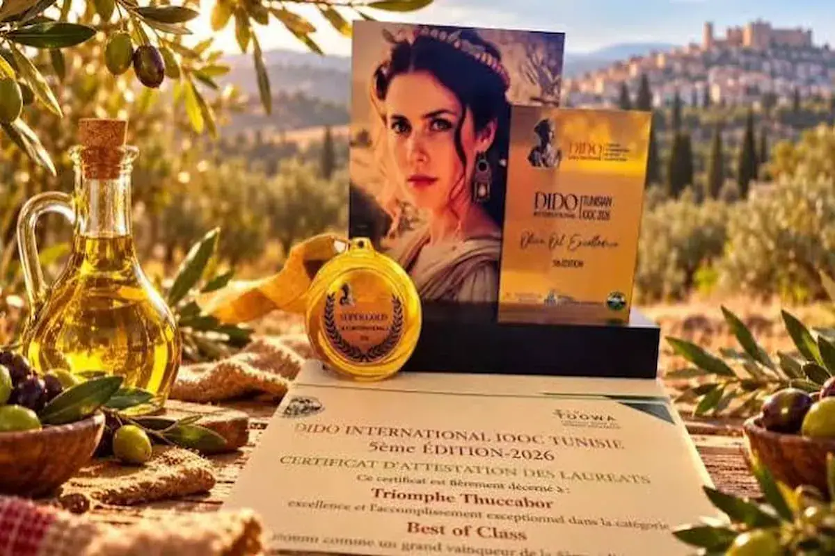 Tunisian Olive Oil Wins 30 Medals at DIDO 2026 International Competition