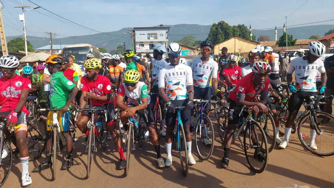 Guinean Cyclists Embark on Simandou Tour from Dabola to Mamou