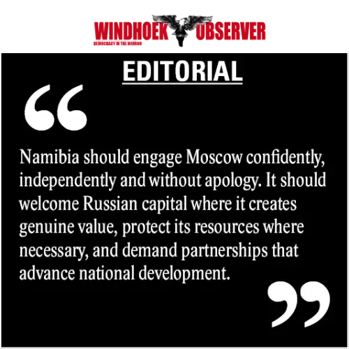 Namibia Seeks to Strengthen Economic Ties with Russia