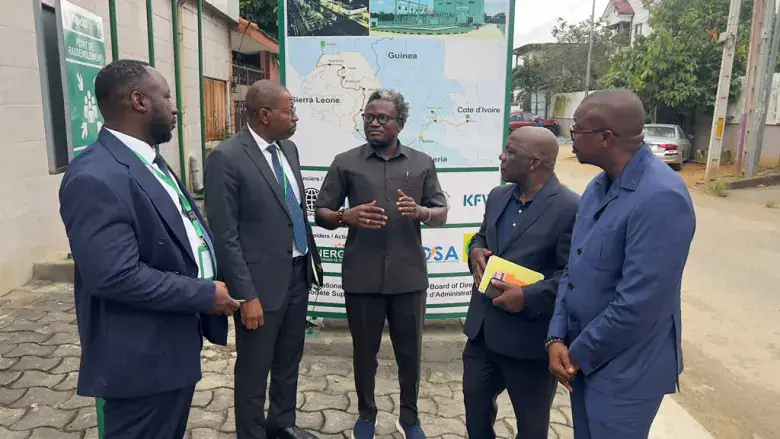 LERC’s Commissioner Advances Regional Power Cooperation during courtesy call on TRANSCO CLSG in Abidjan