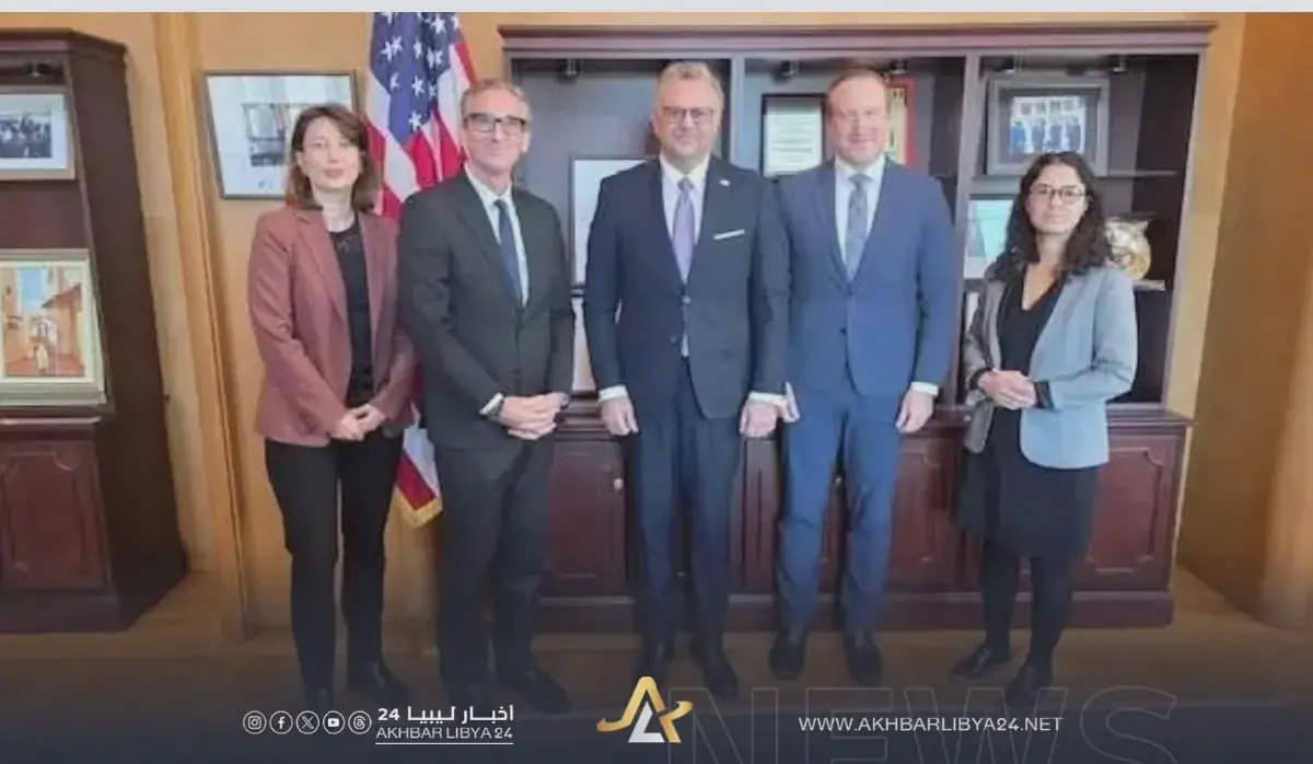 مباحثات أمريكية فرنسية لتنسيق الجهود الدولية لدعم توحيد المؤسسات الليبية ودفع المسار السياسي