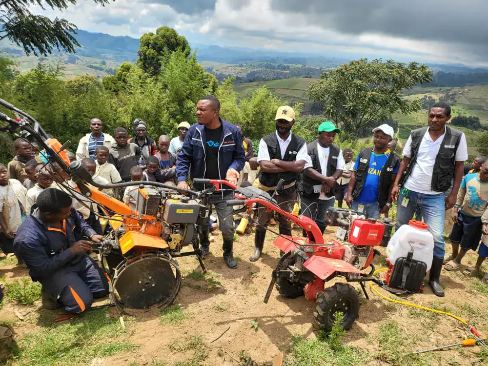 Practical Training for Small-Scale Wheat Producers in Mechanization Launched in Lubero