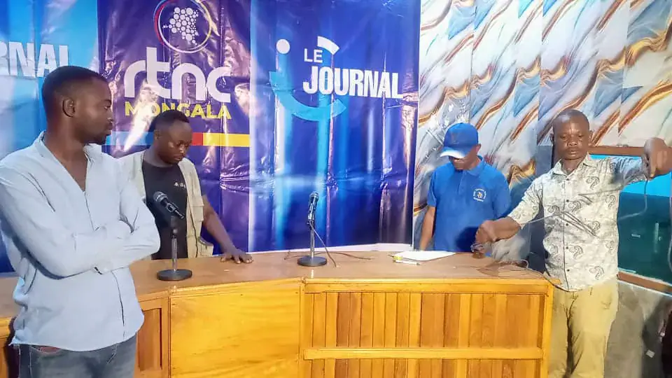 RTNC Mongala Receives Technical Team for TV and Radio Equipment Installation