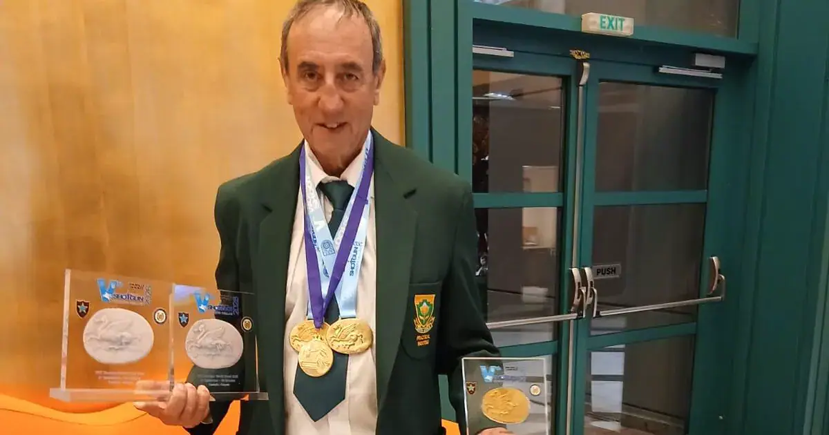 Cohen shoots his way to a second world title
