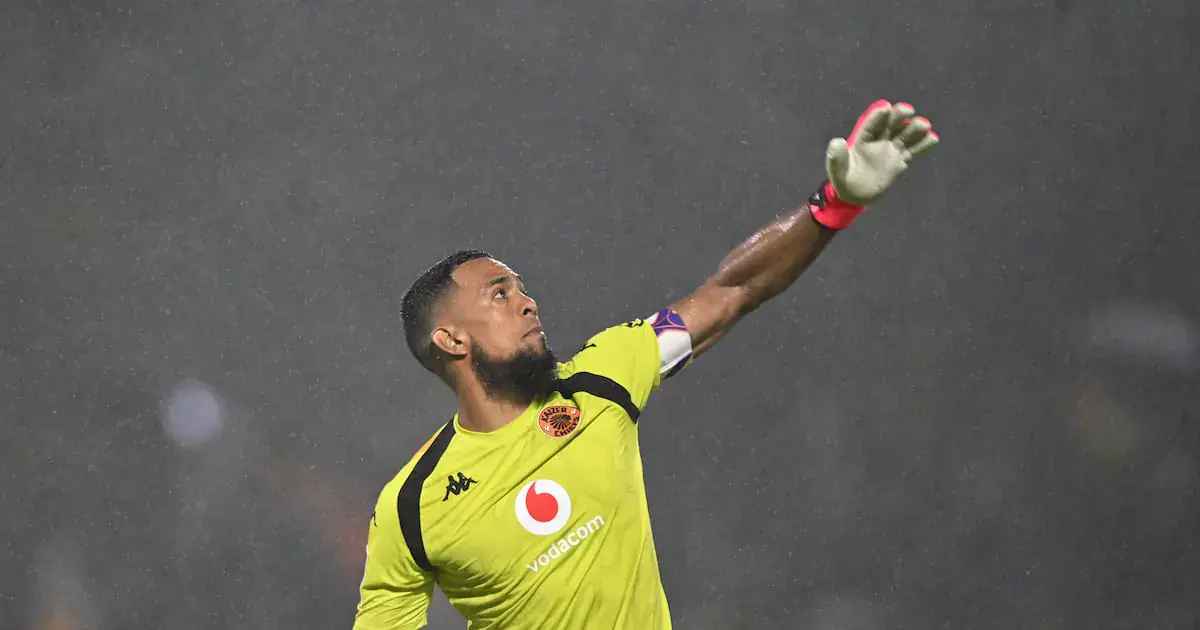 Kaizer Chiefs captain Brandon Petersen remains focused ahead of the Soweto derby despite his team trailing Orlando Pirates by eight points. Picture: BackpagePix/Sydney Mahlangu