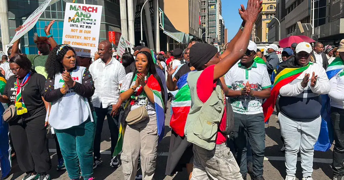 South African Court Grants Interim Order Restricting Protests by March and March
