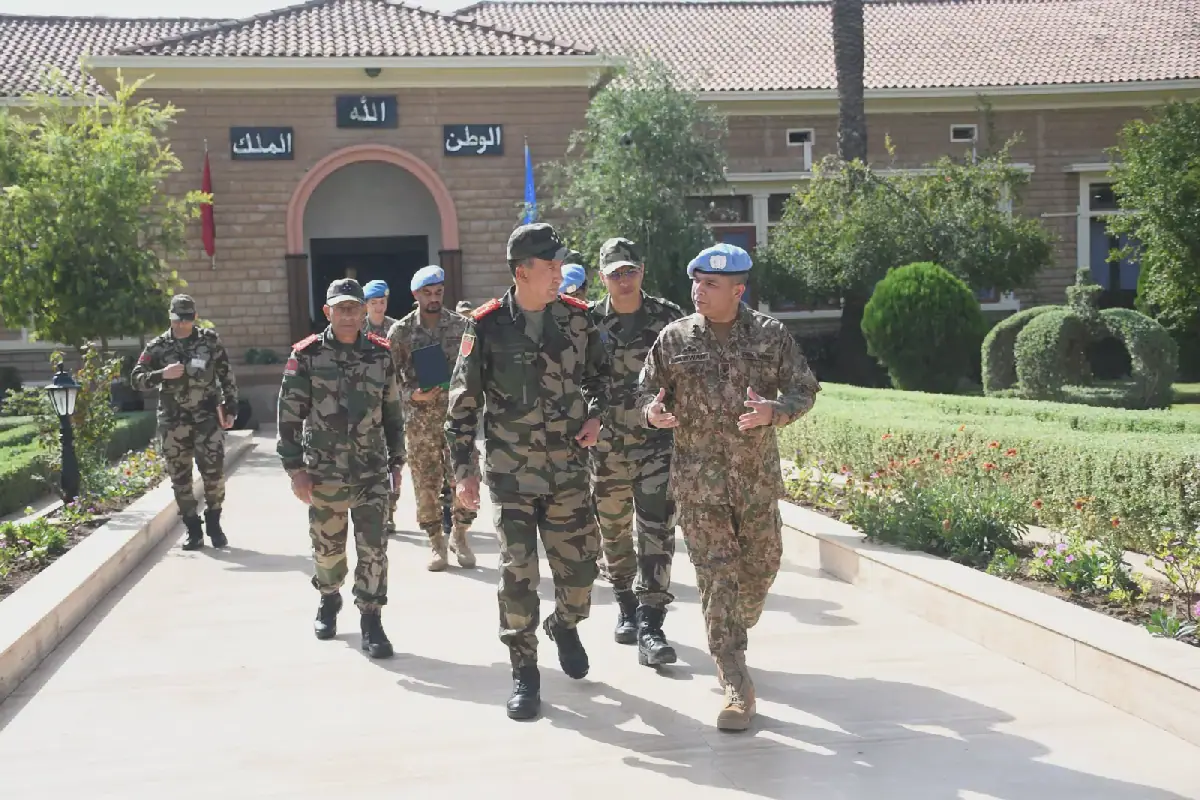 Morocco's FAR Chief Receives New MINURSO Commander in Agadir Ahead of UN Vote