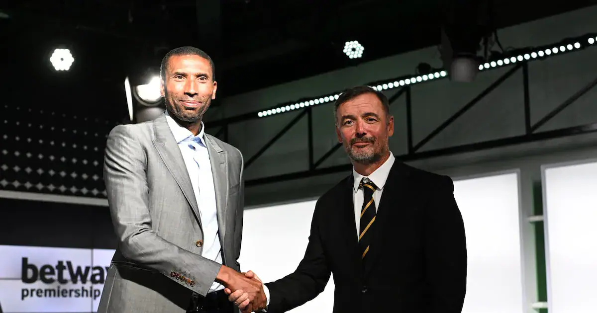 Orlando Pirates coach Abdeslam Ouaddou and Kaizer Chiefs counterpart Fernando Da Cruz ahead of Soweto derby. Picture: Sydney Mahlangu/BackpagePix