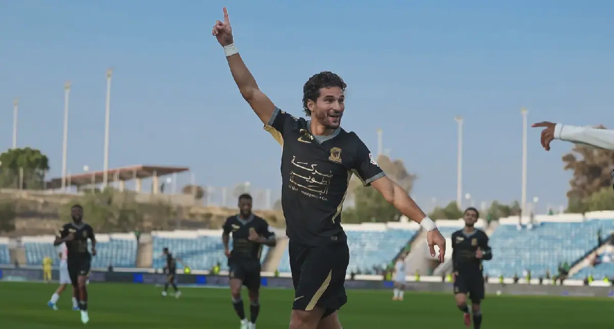 Algerian Footballer Houssem Aouar Scores Again with Al Ittihad