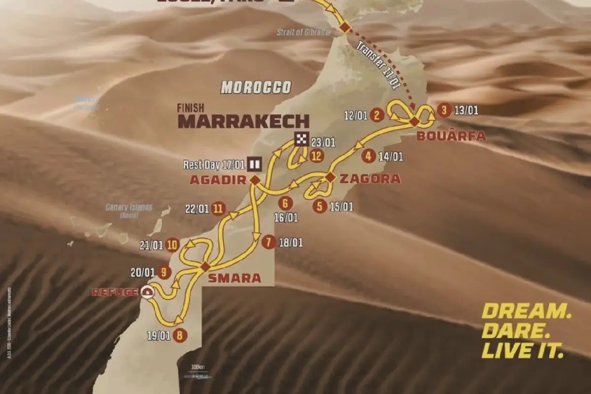 Official: Dakar Rally Returns to Morocco in 2027