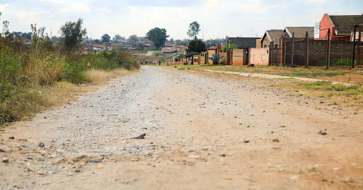 A tar road in Sebokeng, Vaal. Picture: Mukovhe Mulidzwi