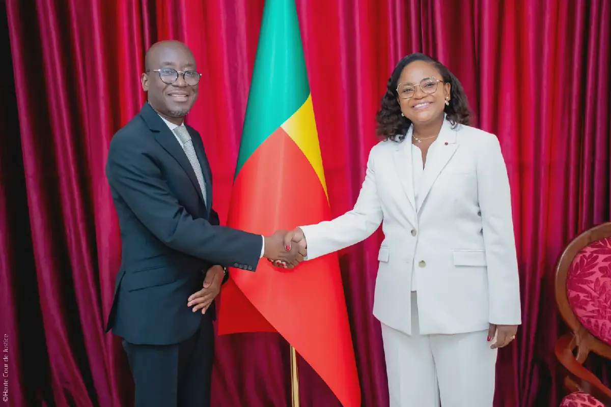 Benin's New Ambassador to France Meets with President of High Court of Justice