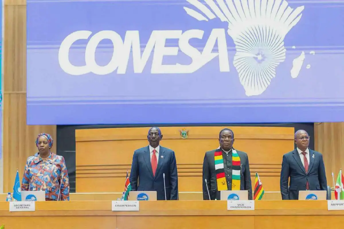 Ruto hands over COMESA chairmanship, pushes for levy to fund regional programmes