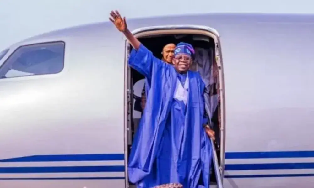 President Tinubu Travels to Saudi Arabia for Umrah