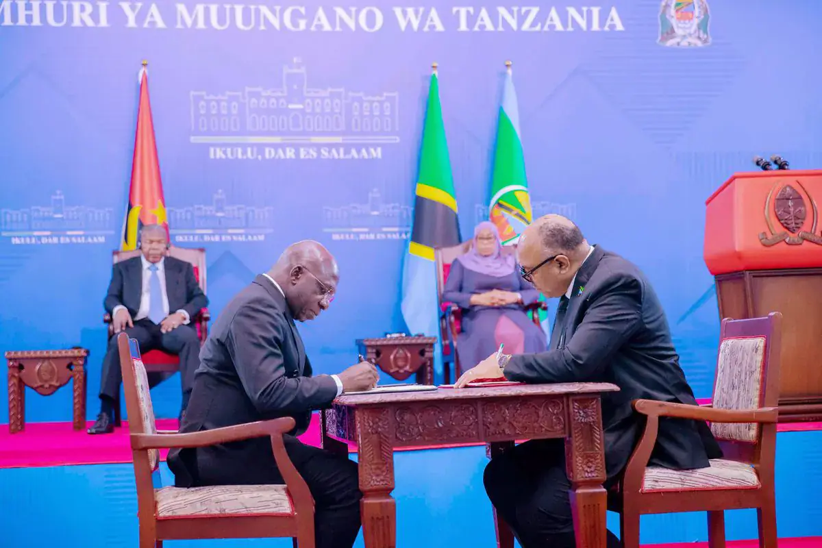Tanzania, Angola sign four deals to deepen economic relations