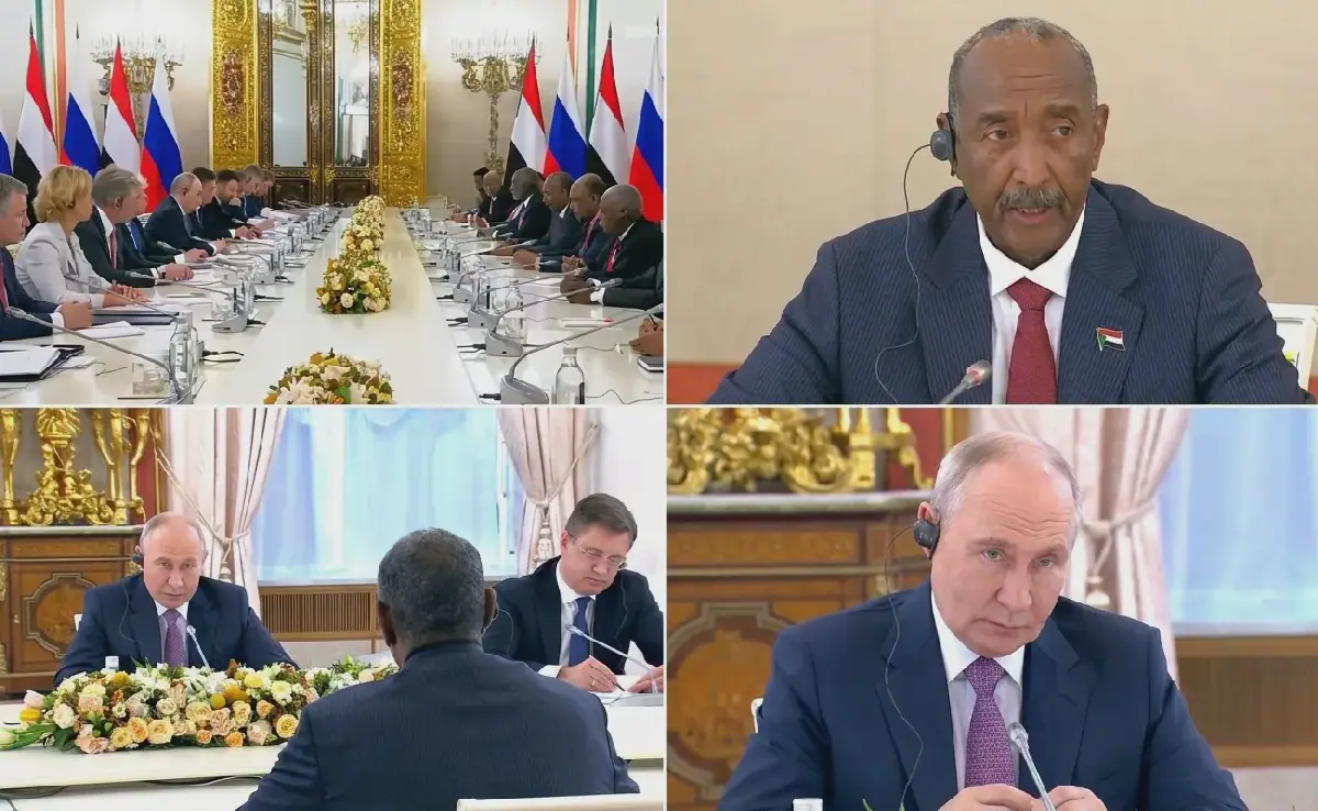 Sudan's Abdel Fattah al-Burhan Proposes Investment Opportunities to Russia