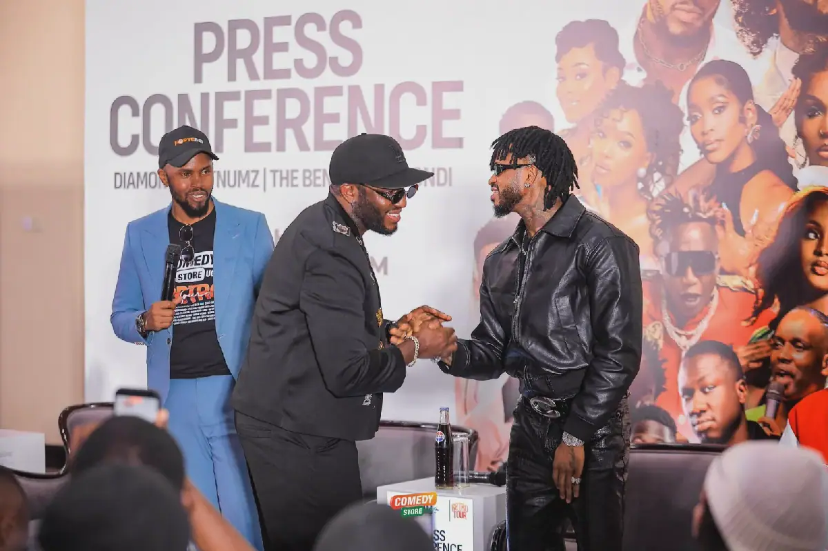 The Ben and Diamond Platinumz to Reunite in Uganda for Comedy Store Event