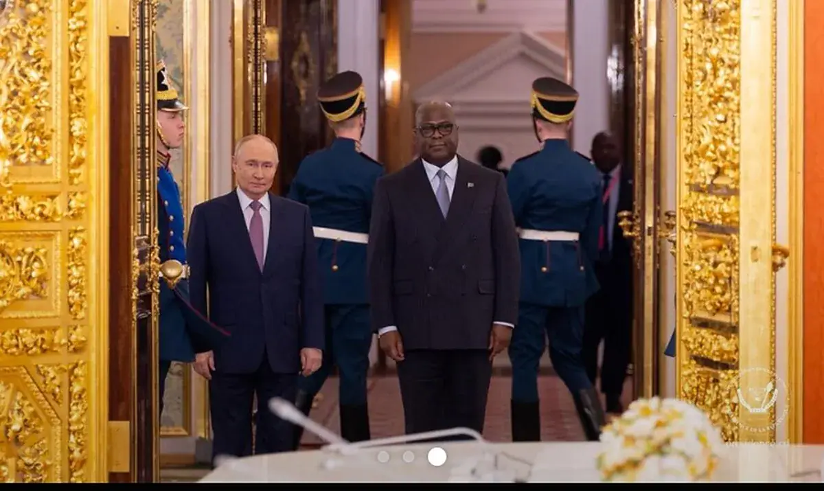 RDC-Russie : Tshisekedi et Poutine posent les bases d’un partenariat stratégique autour de cinq secteurs prioritaires