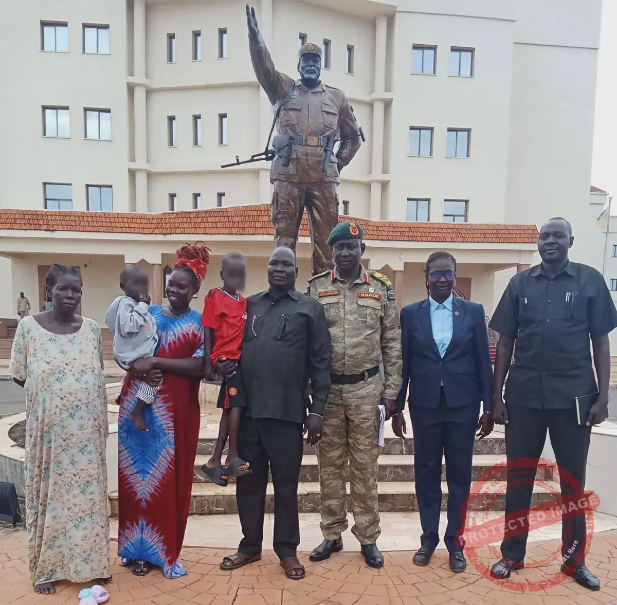 SSPDF reunites two abducted children with parents in Juba