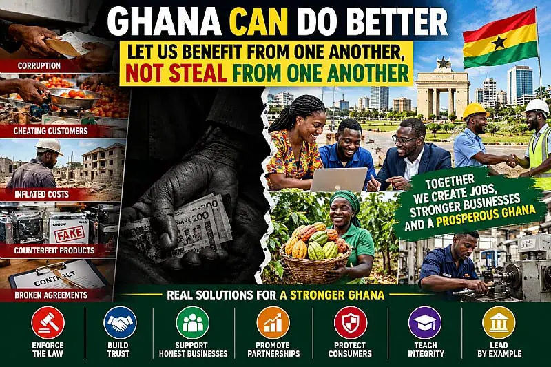 Ghana's Biggest Problem: A Culture of Dishonesty and Mistrust