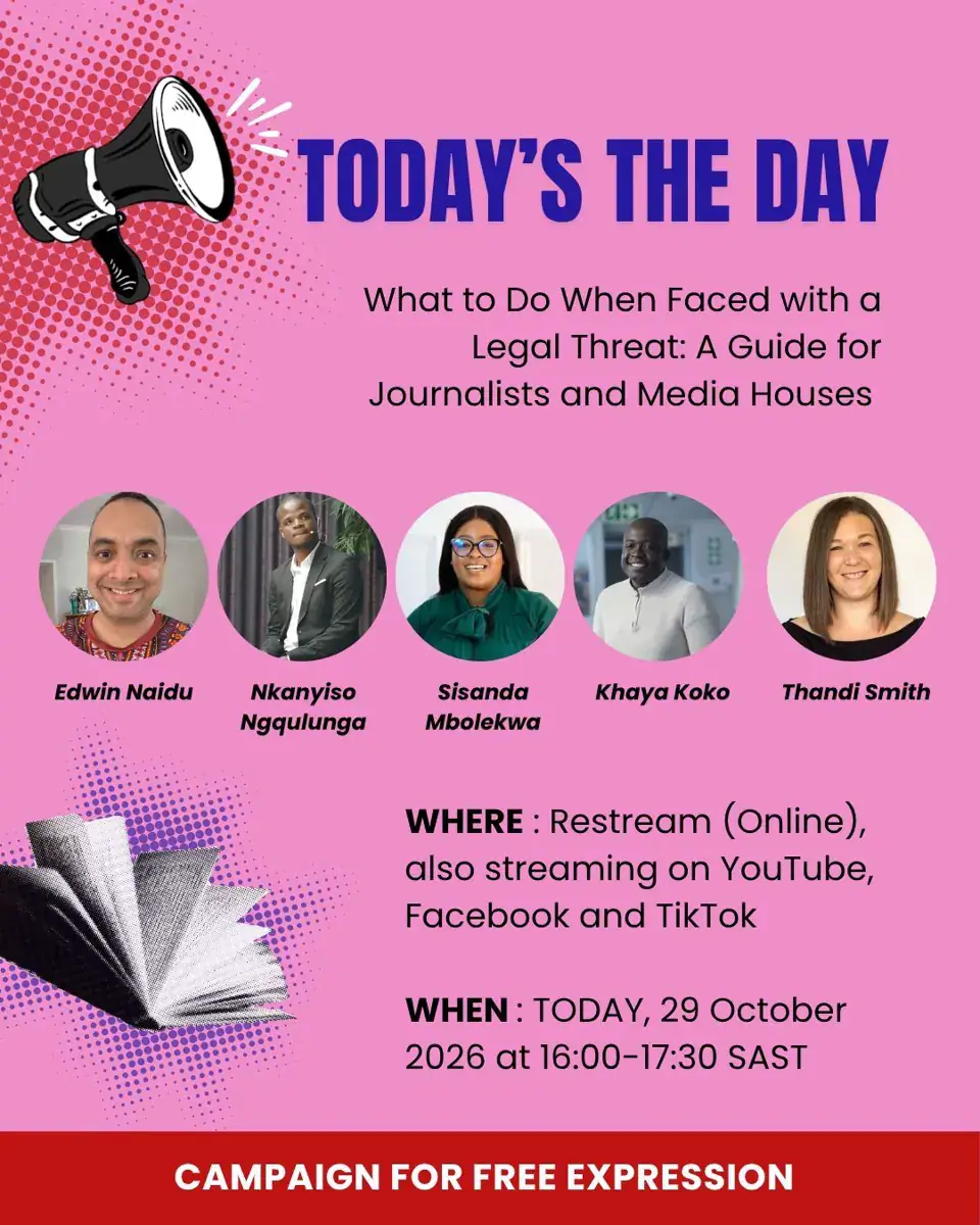 Journalists Urged to Stand Firm Against Threats and Intimidation