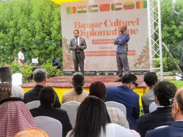 Mali Hosts Cultural and Diplomatic Bazaar with India and Palestine