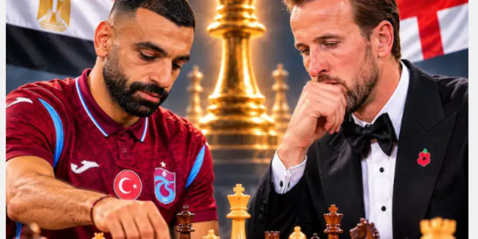 Egyptian and English Football Stars Engage in Chess Rivalry