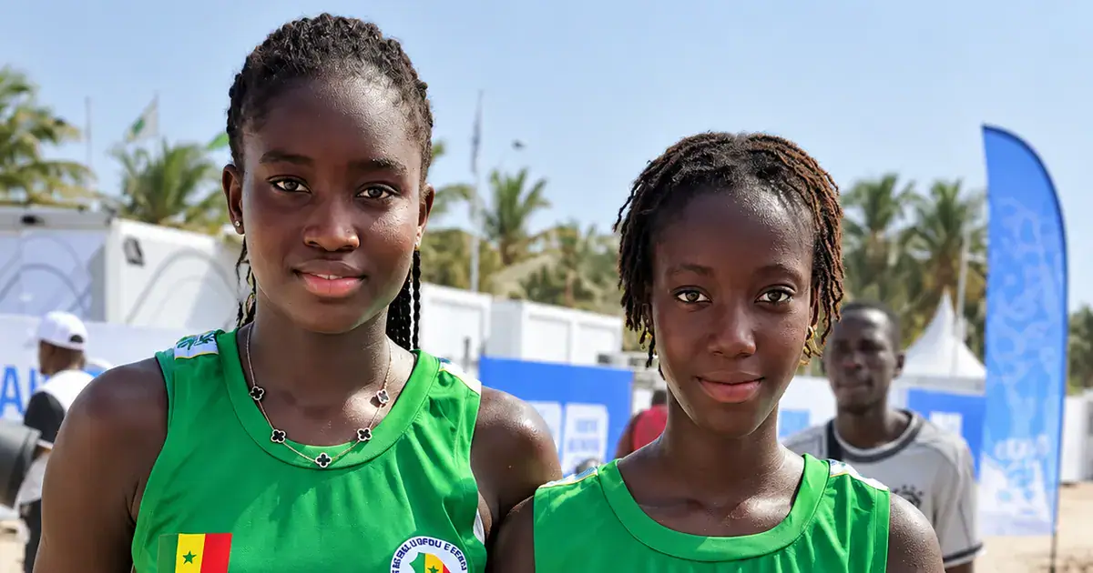 JOJ Dakar 2026 : les Lioncelles du beach-volley débloquent le compteur du Sénégal image