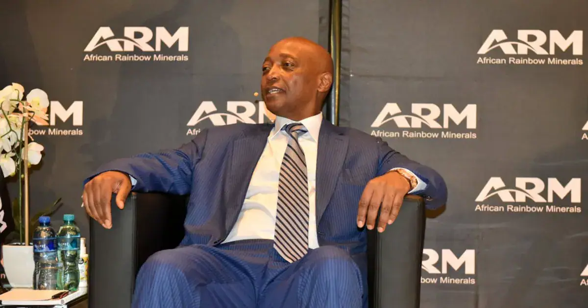 September 04, 2023.African Rainbow Minerals (ARM) Chairman Dr Patrice Motsepe condonsed Results presentation for the Financial year ended 30 June 2023 at the Sandton Convention Centre in Johannesburg.