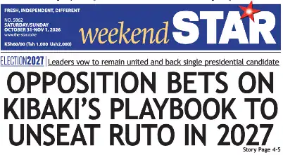 News Brief: Opposition bets on Kibaki's playbook to unseat Ruto in 2027