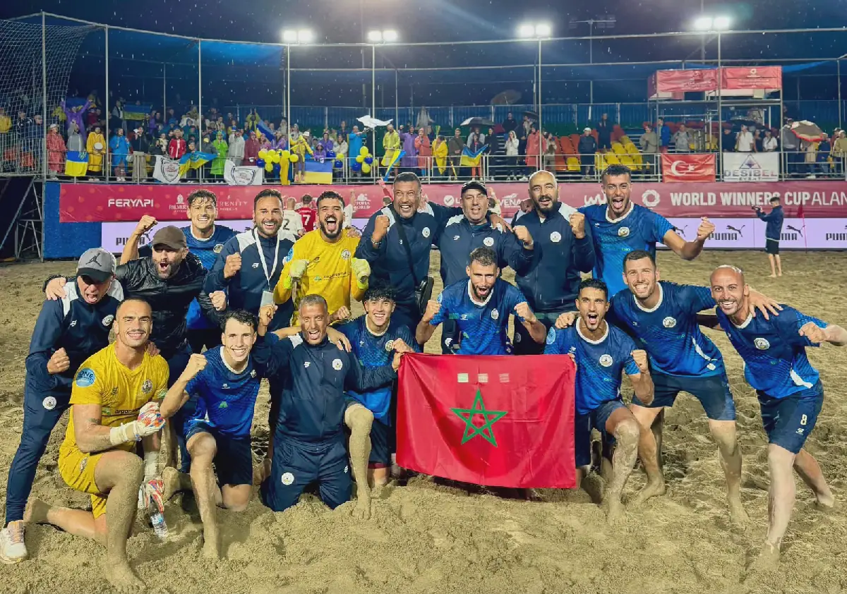 Moroccan Beach Soccer Team Makes History, Reaches World Club Cup Final