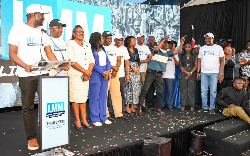 Sifuna, Natembeya handed top roles as Linda Mwananchi unveils leadership
